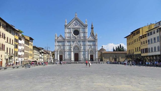 Piazza Santa Croce Florenz